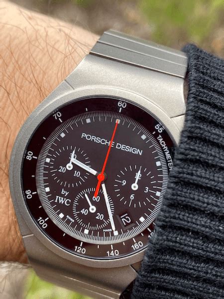 iwc porsche design titanium watch|porsche titanium chronograph reviews.